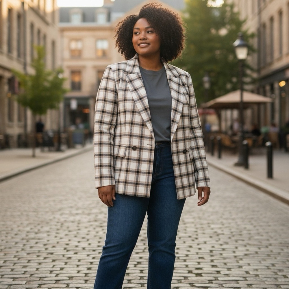 H&M Double-Breasted Jacket #349